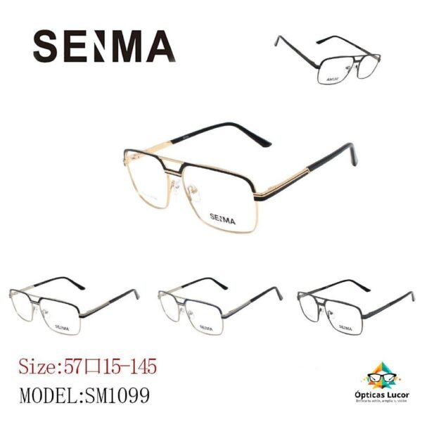 Gafas para Hombre SM1099 – Montura Metálica