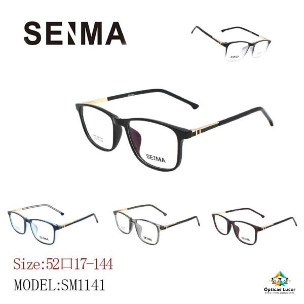 Gafas para Hombre SM1141 – Montura de Acetato
