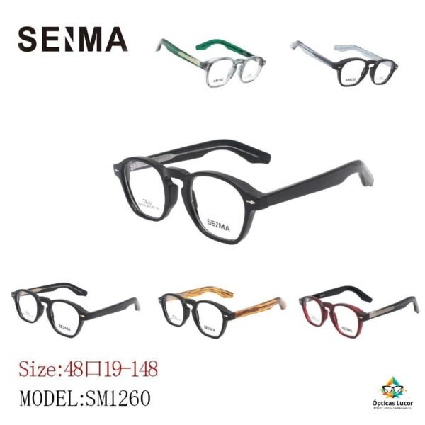 Gafas para Hombre SM1260 – Montura de Acetato