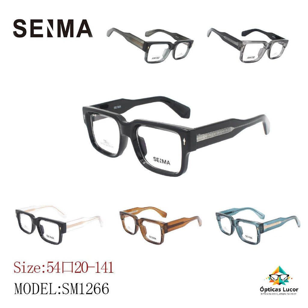 Gafas para Hombre SM1266 – Montura de Acetato