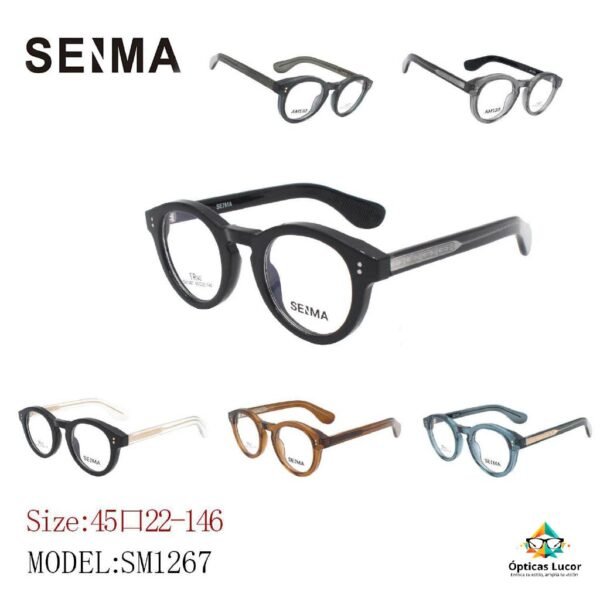 Gafas para Hombre SM1267 – Montura de Acetato
