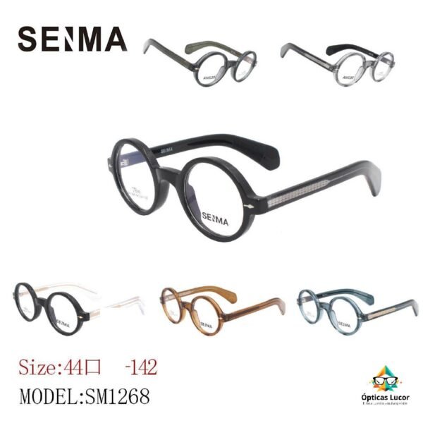 Gafas para Hombre SM1268 – Montura de Acetato