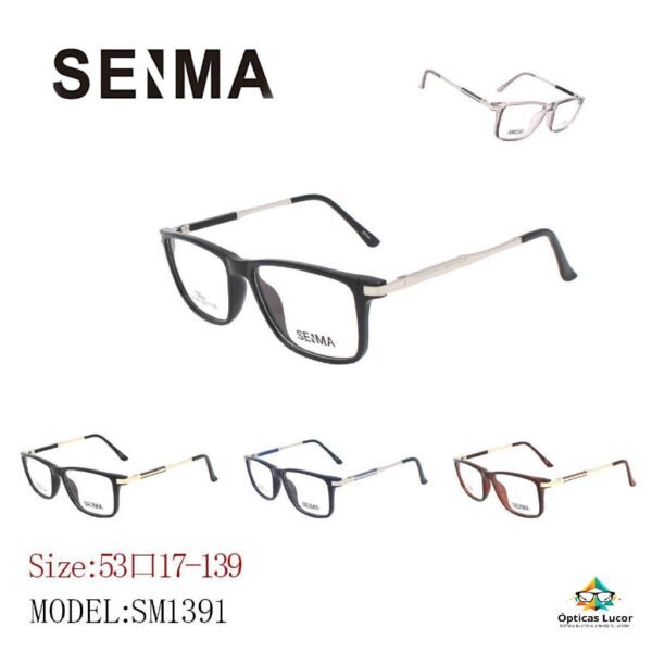 Gafas para Hombre SM1391 – Montura de Acetato