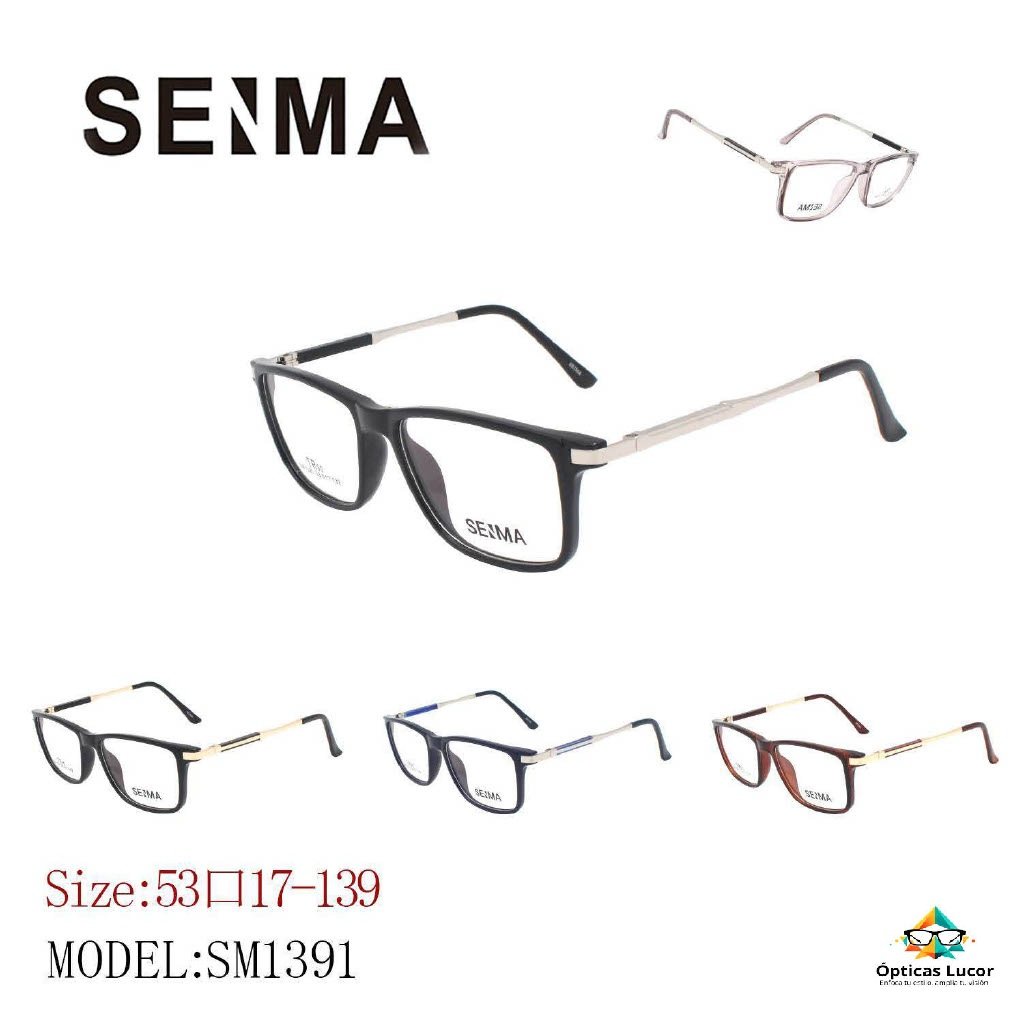 Gafas para Hombre SM1391 – Montura de Acetato