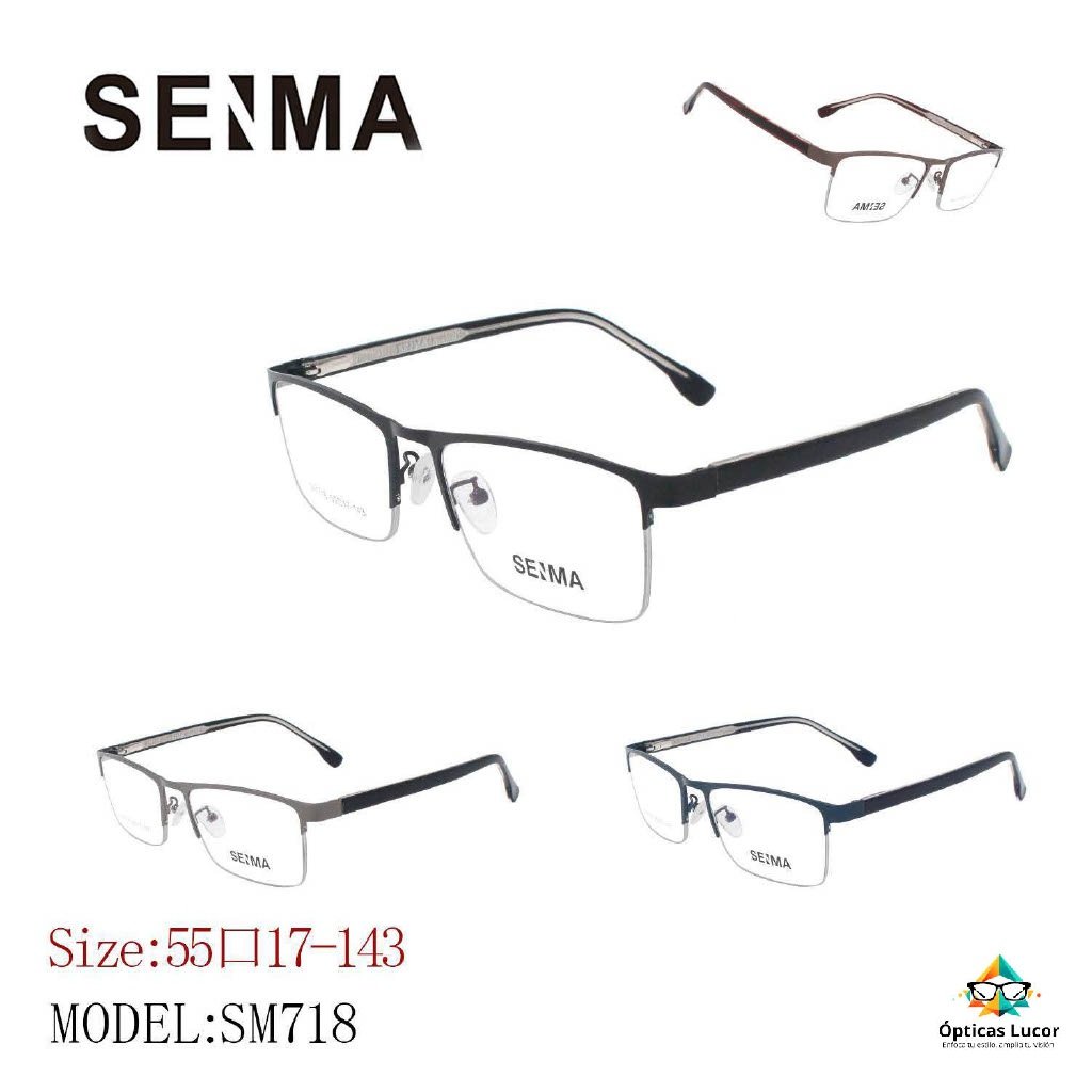 Gafas para Hombre SM718 – Montura Metálica