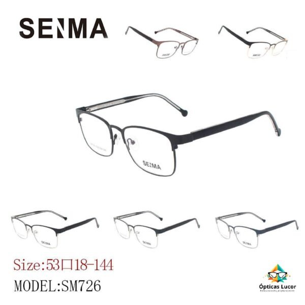 Gafas para Hombre SM726 – Montura Metálica