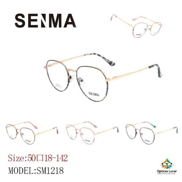 Gafas para Mujer SM1218 – Montura Metálica