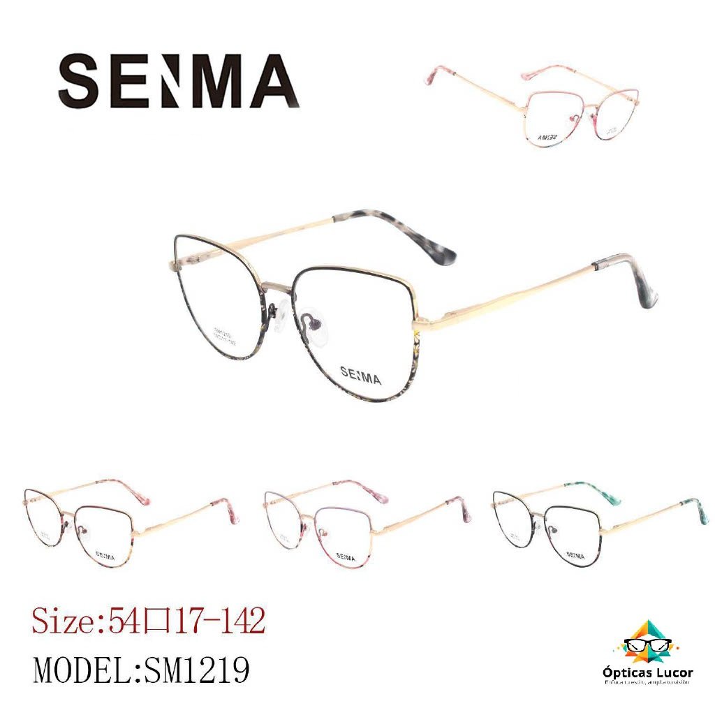 Gafas para Mujer SM1219 – Montura Metálica