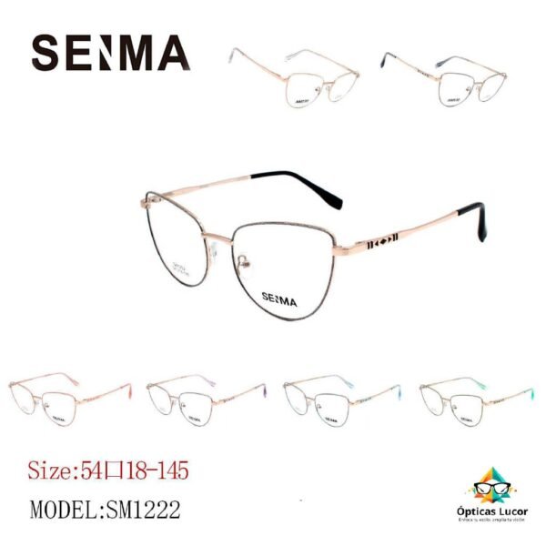 Gafas para Mujer SM1222 – Montura Metálica