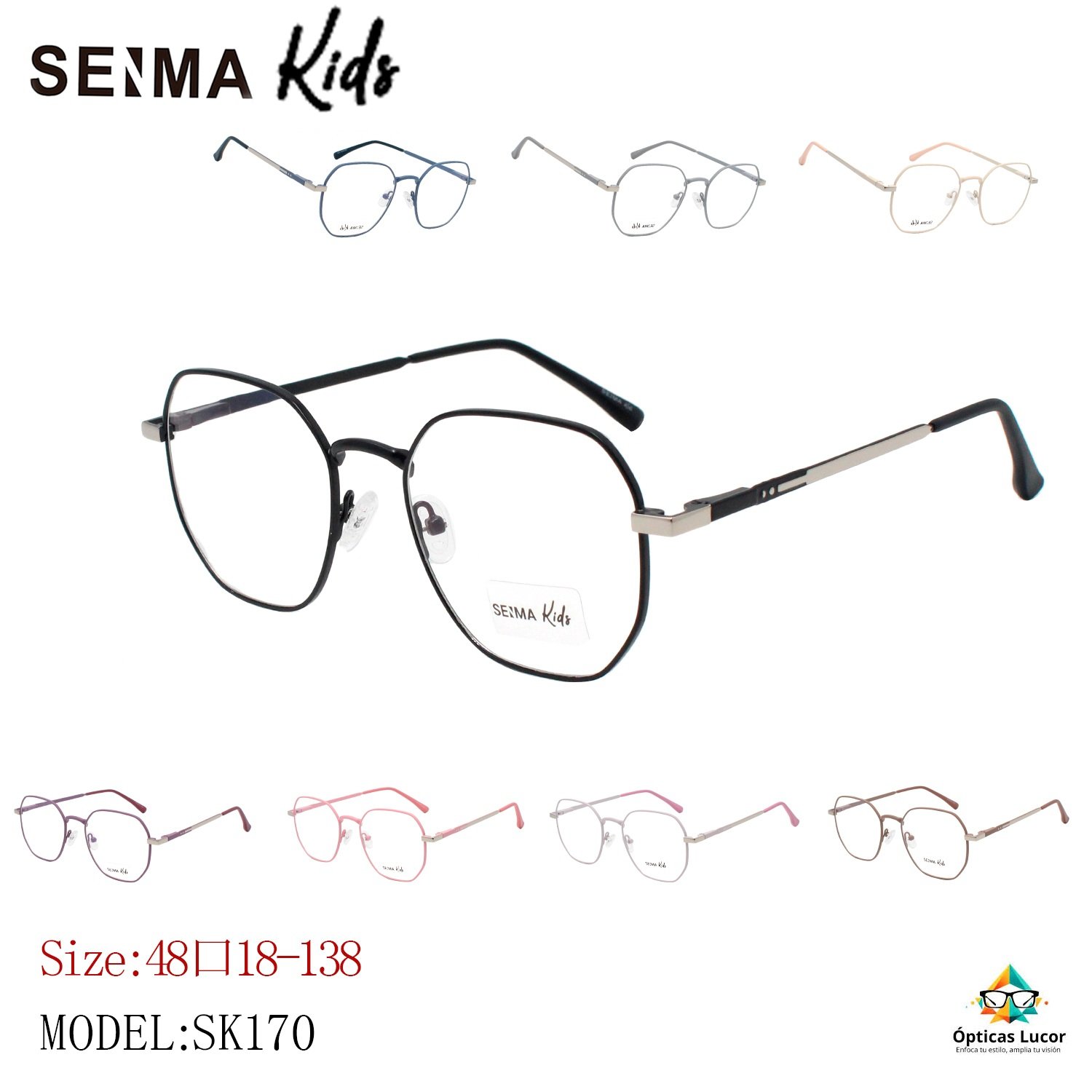 Gafas para Niños/Niñas SK170 – Montura Metálica