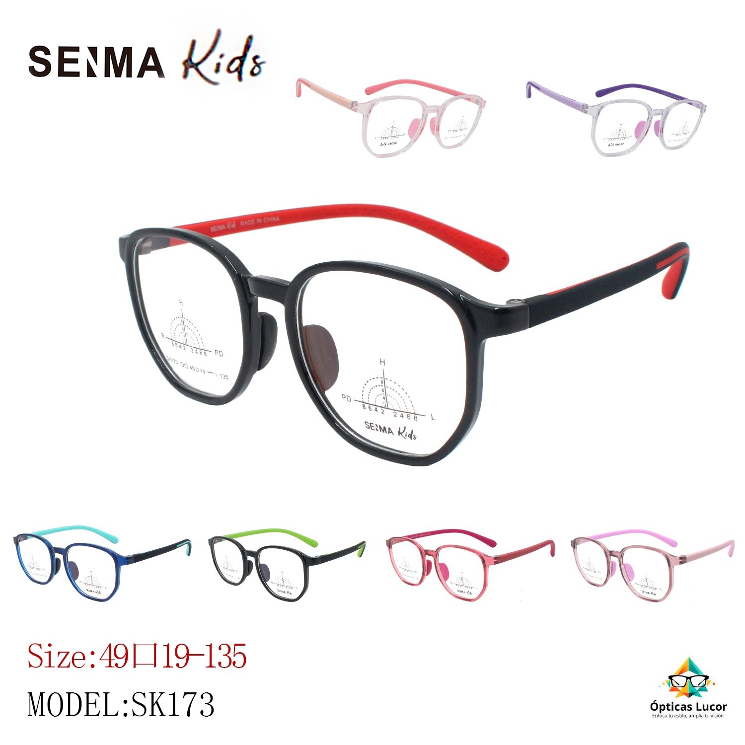 Gafas para Niños/Niñas SK173 – Montura TR90