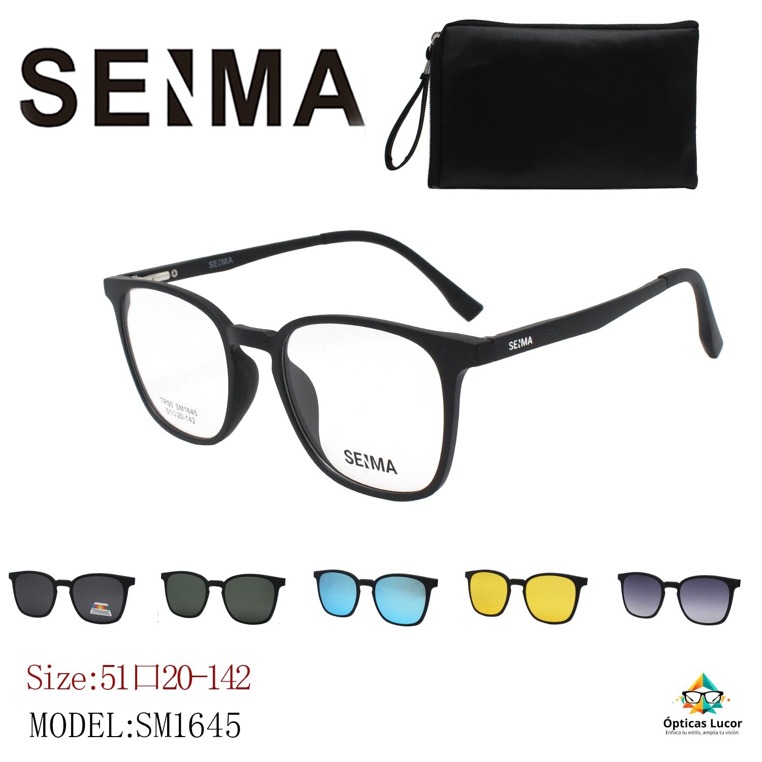 Gafas Sobreponer SM1645 – Montura TR90
