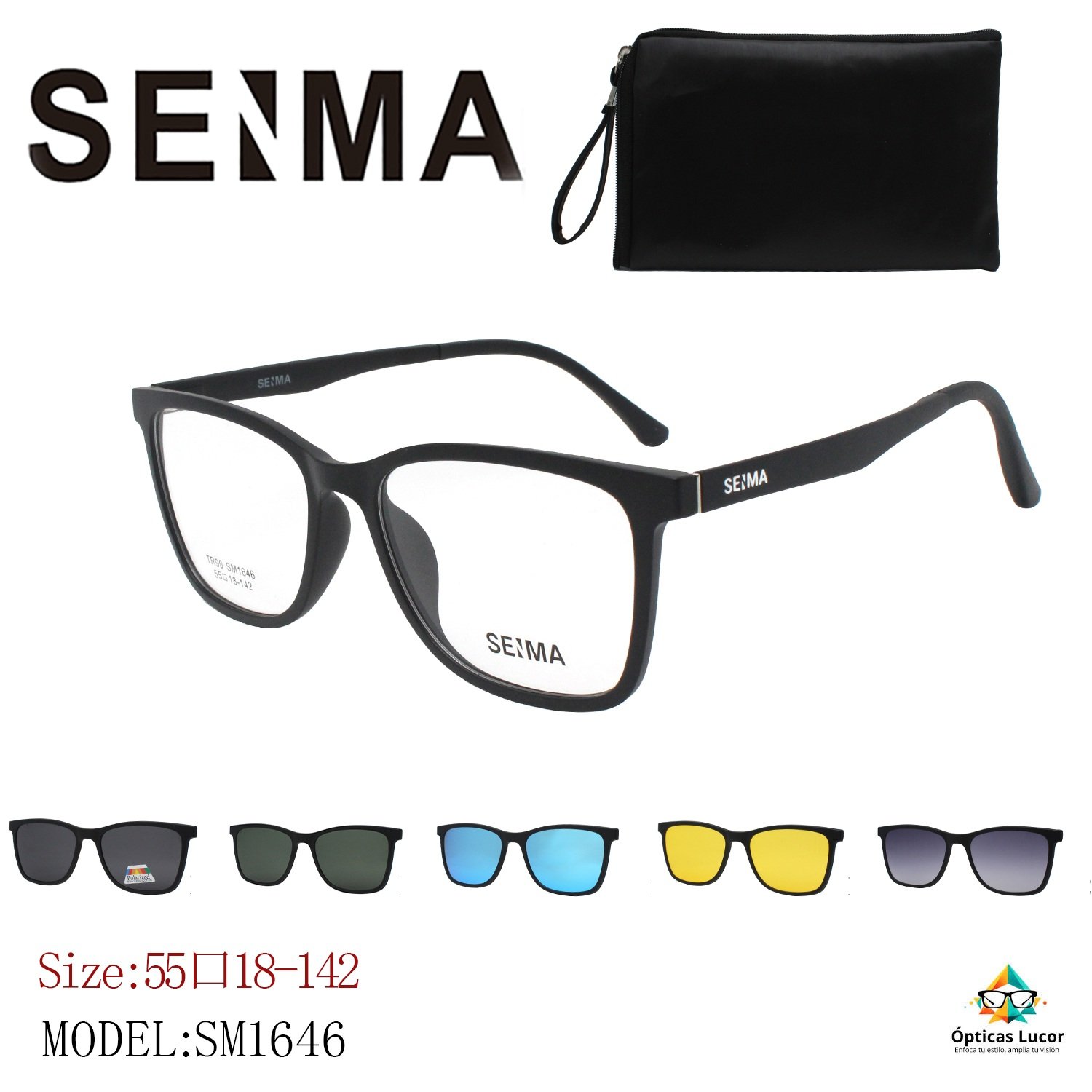 Gafas Sobreponer SM1646 – Montura TR90