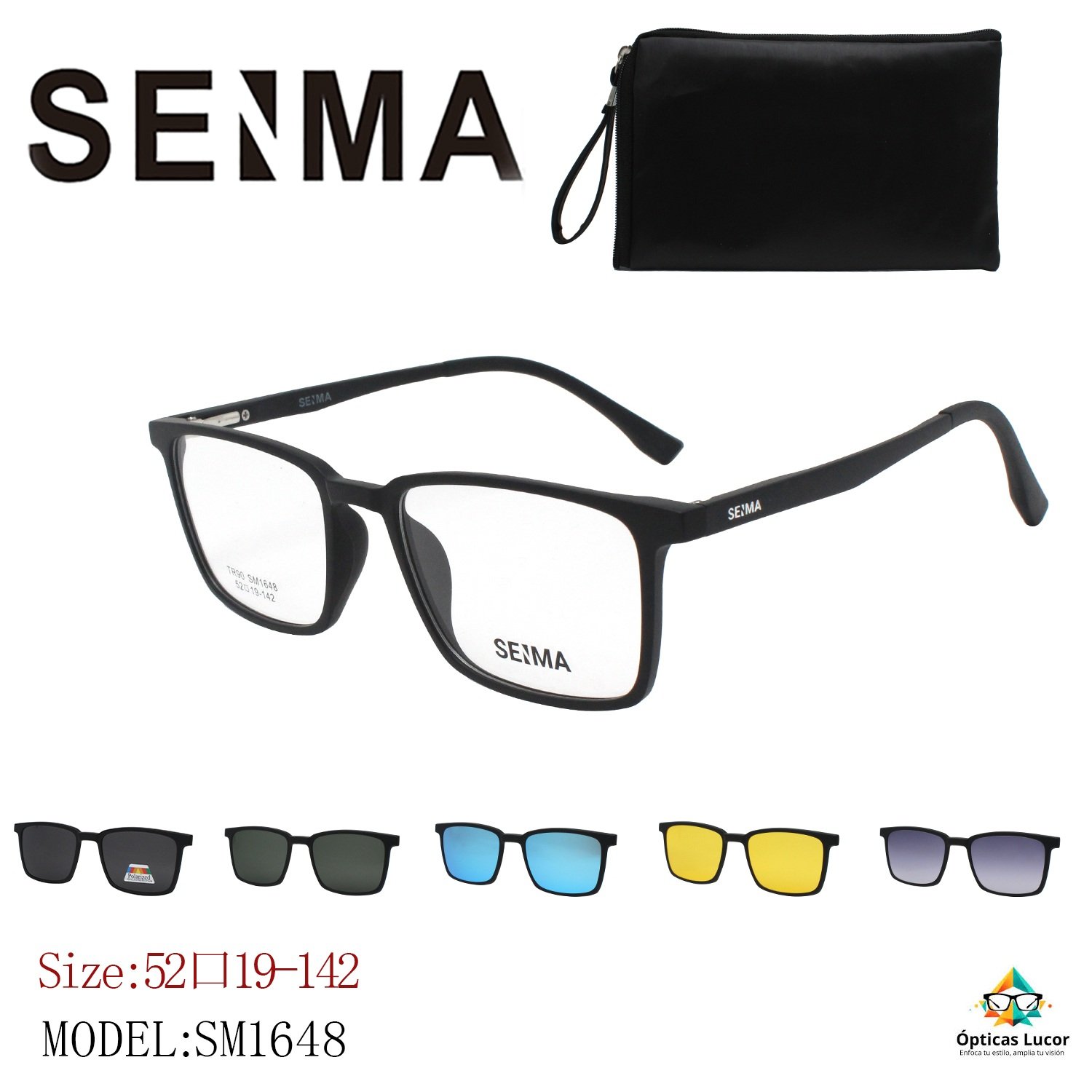 Gafas Sobreponer SM1648 – Montura TR90
